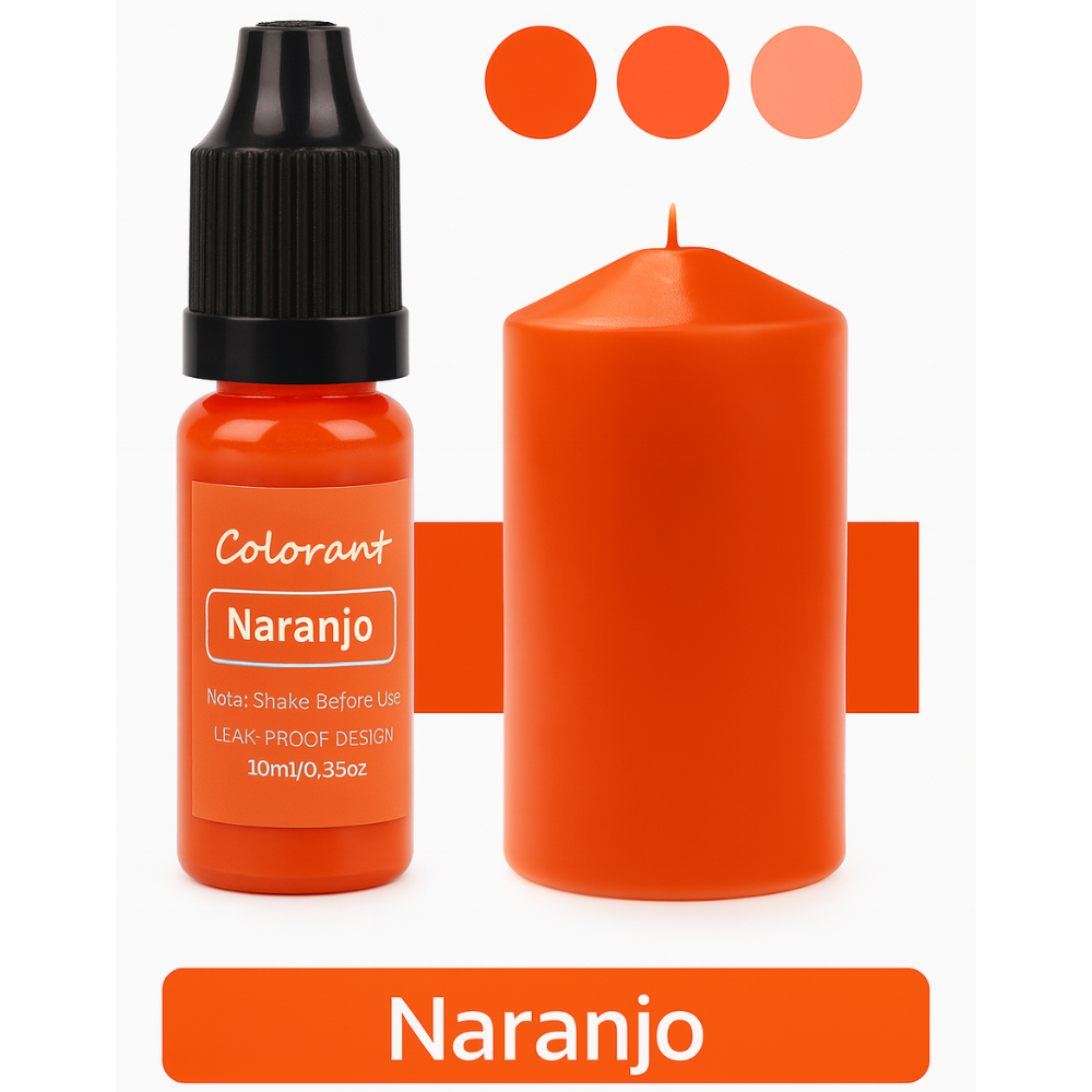 Pigmento Colorante Líquido para Velas 10 ml