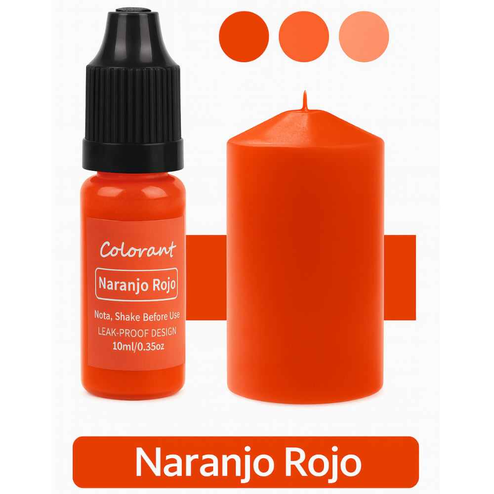 Pigmento Colorante Líquido para Velas 10 ml