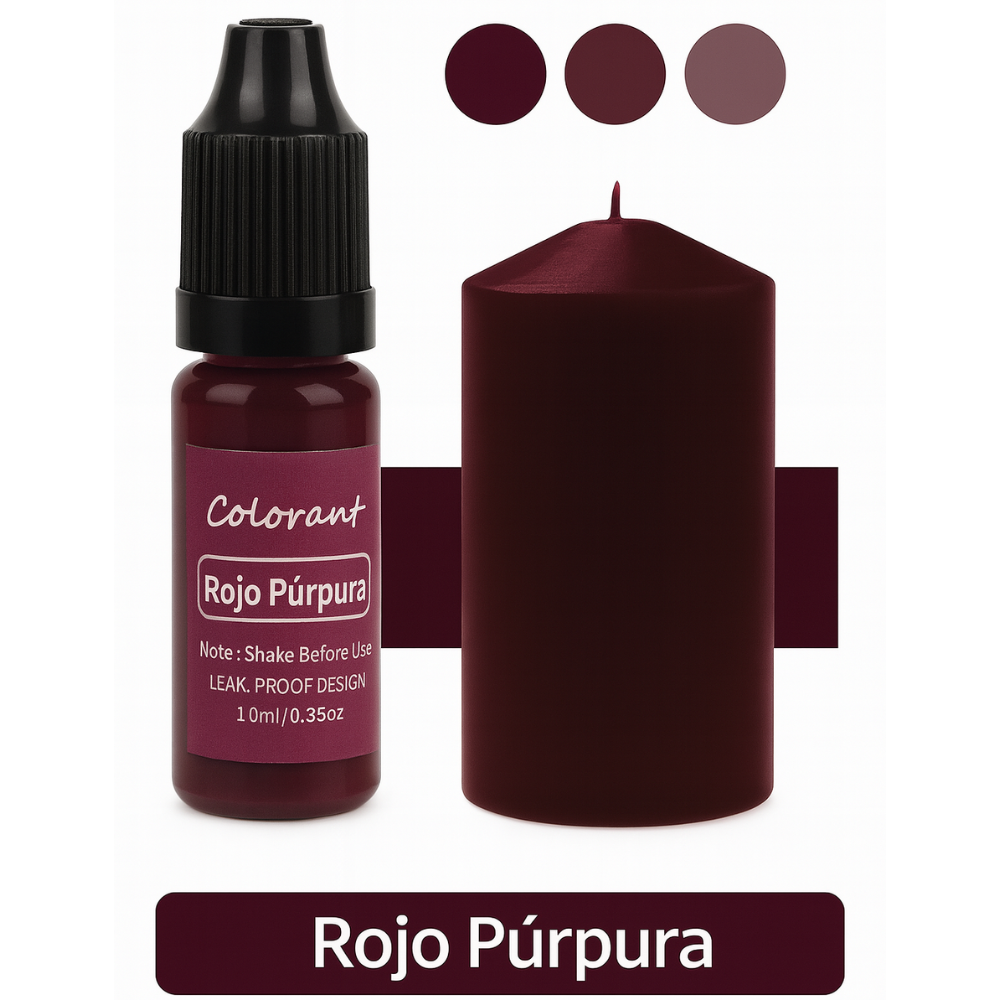 Pigmento Colorante Líquido para Velas 10 ml
