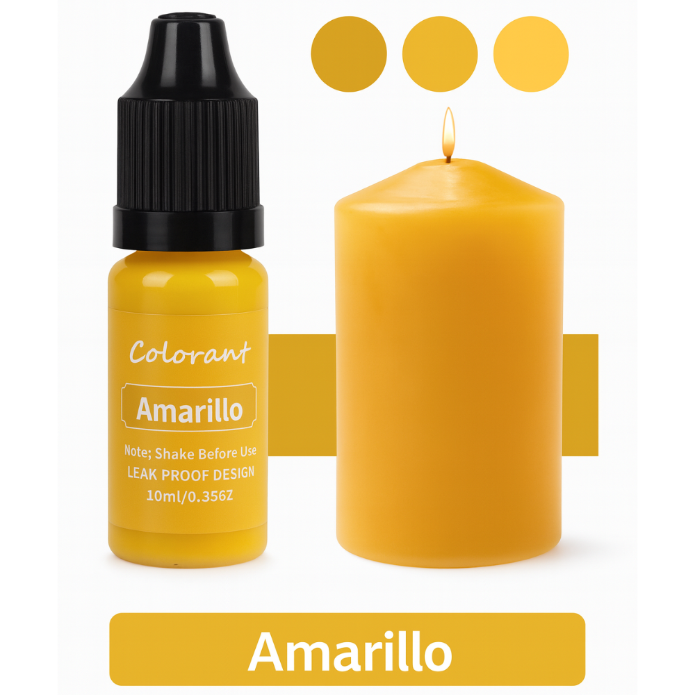 Pigmento Colorante Líquido para Velas 10 ml