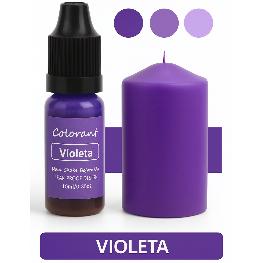 Pigmento Colorante Líquido para Velas 10 ml