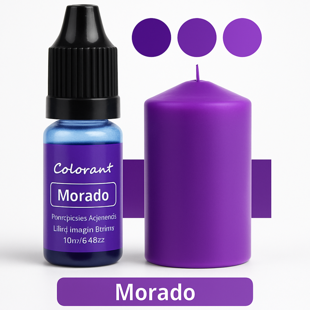 Pigmento Colorante Líquido para Velas 10 ml