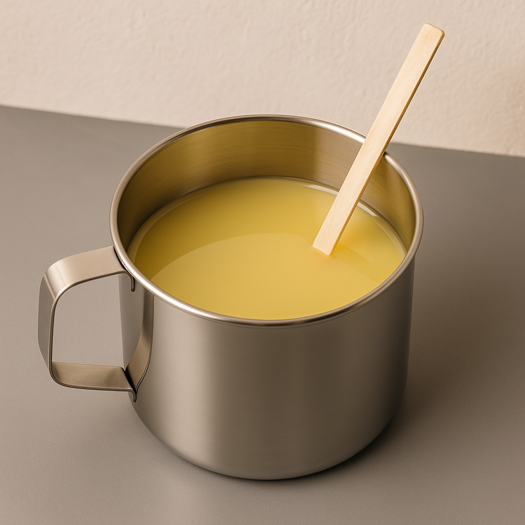Olla para Derretir Cera 1.3L Acero Inoxidable | Vertido Preciso para Velas