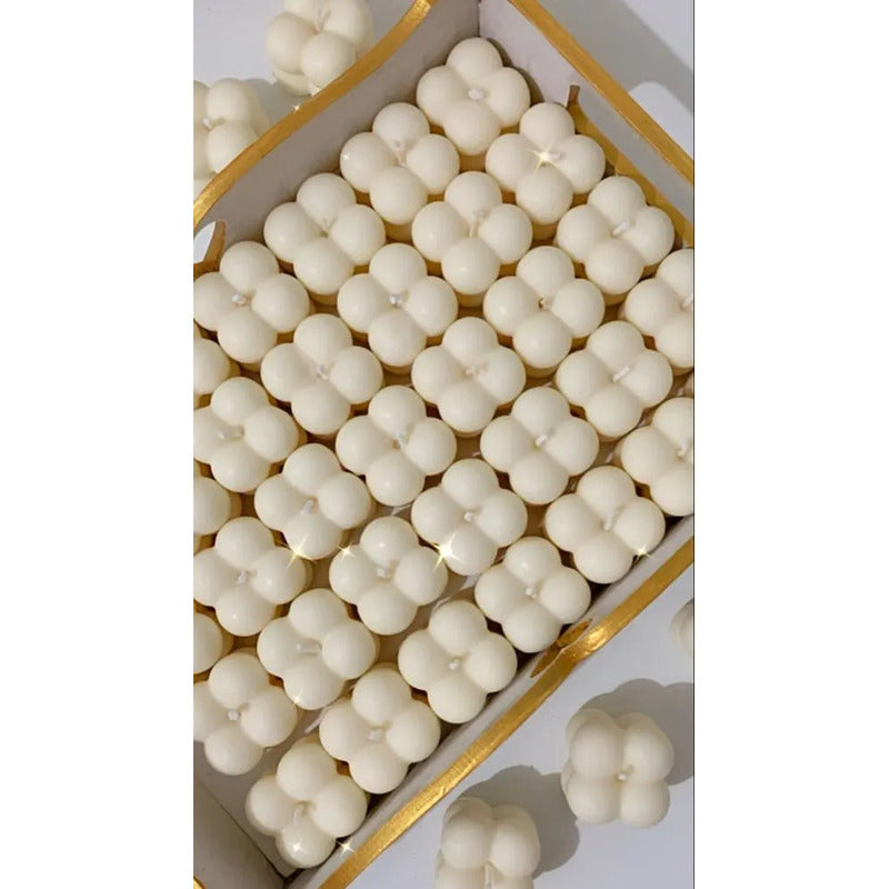 Molde Pequeño Burbuja Doble De Silicona Velas Y Jabones 2