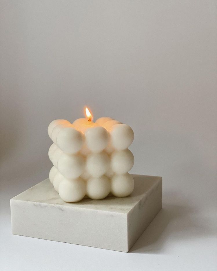 Molde Cubo de Burbujas 3D – Silicona 6x6 cm | Diseño Viral