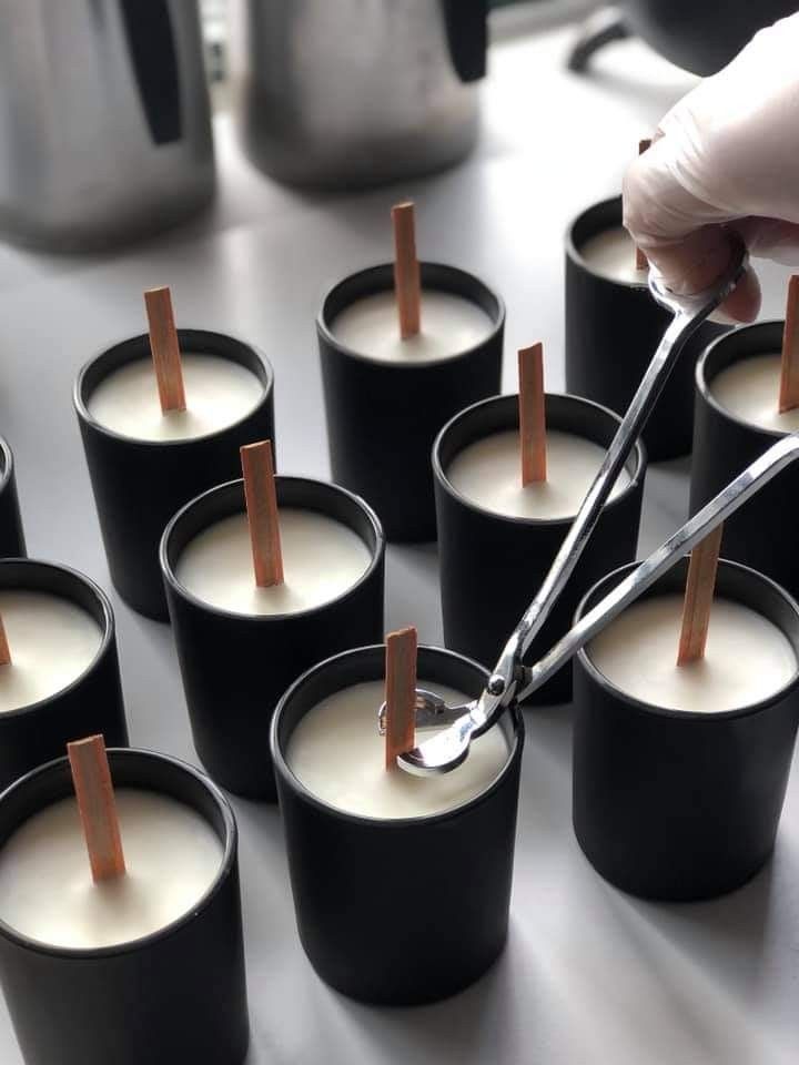 Cortador de Mecha para Velas Acero Inoxidable Dorado | Corte Preciso y Elegante