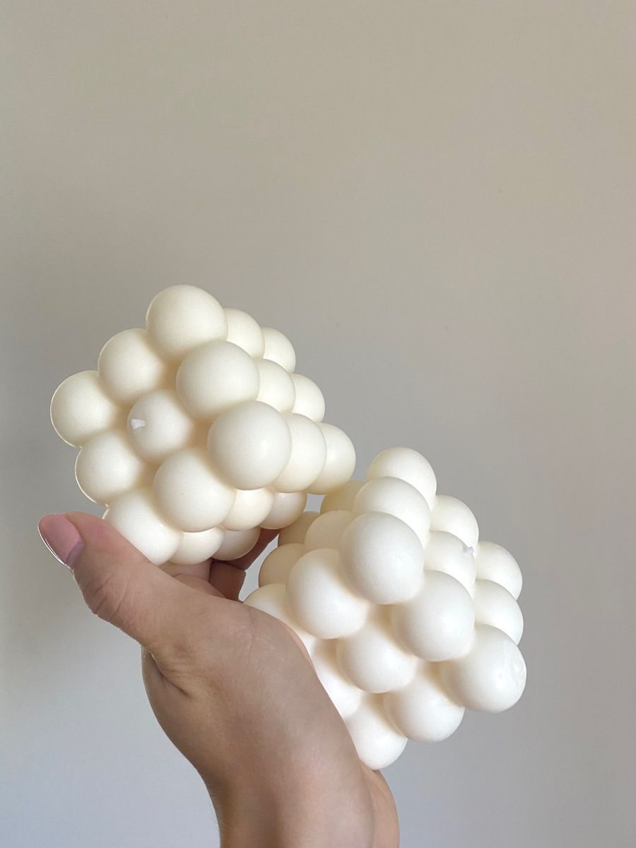 Molde Cubo de Burbujas 3D – Silicona 6x6 cm | Diseño Viral